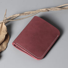 Load image into Gallery viewer, Men&#39;s And Women&#39;s Simple Hard Leather Wallet
