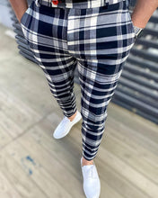 Load image into Gallery viewer, Popular Plaid Fashion Casual Trousers Men&#39;s
