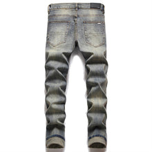 Load image into Gallery viewer, Summer Street Men&#39;s Jeans Embroidered Cotton

