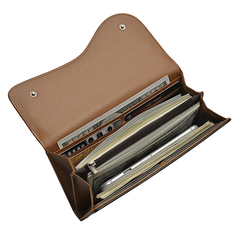 Vintage Handbag Multi-functional Zipper Wallet - WAlMYe #
