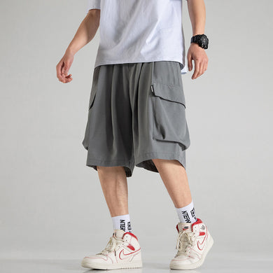 Shorts Men's Large Size Loose Casual All-Match Five-Point Pants - WAlMYe #