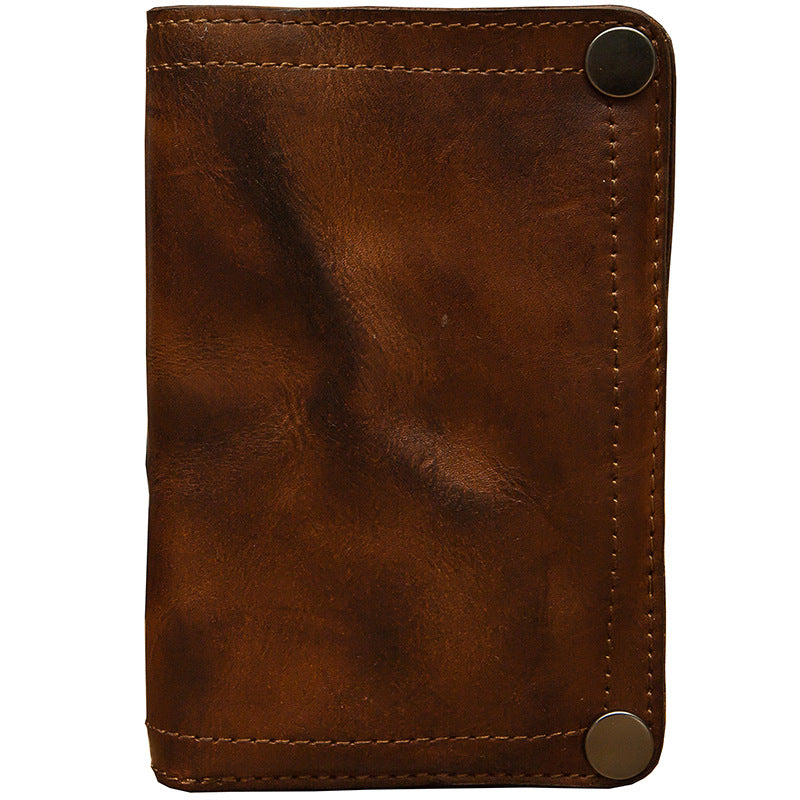 Handmade Cowhide Full Leather Large Capacity Wallet - WAlMYe #