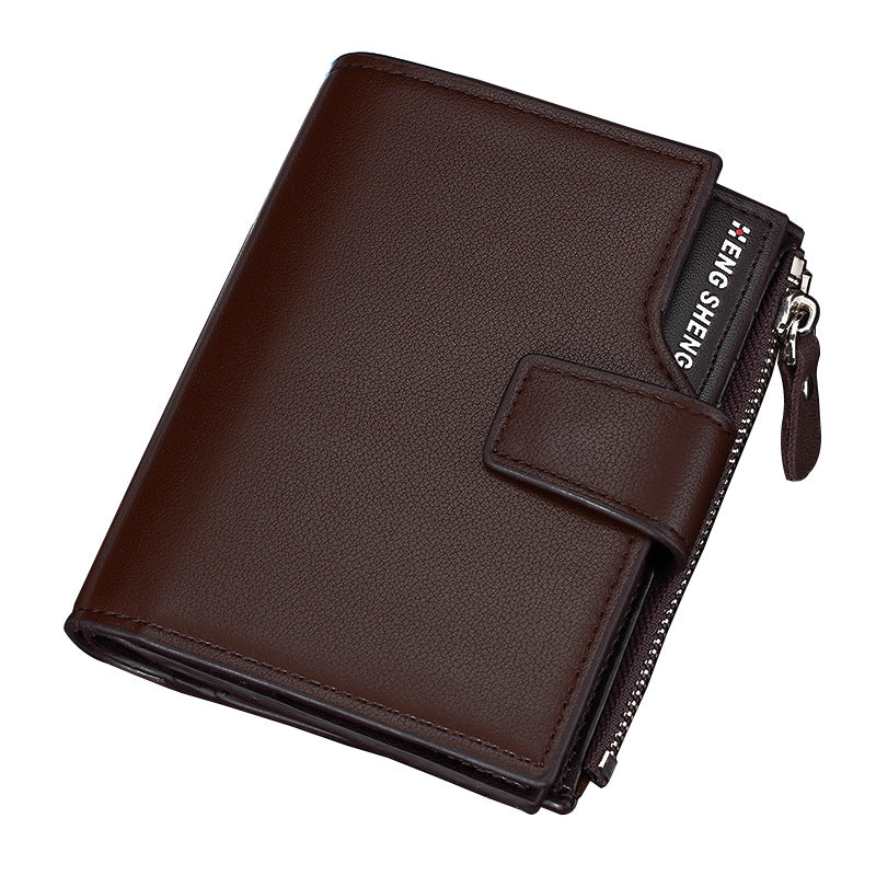 Men's Wallet Vertical Casual Korean Style 30 Off Money Wallet Wallet - WAlMYe #