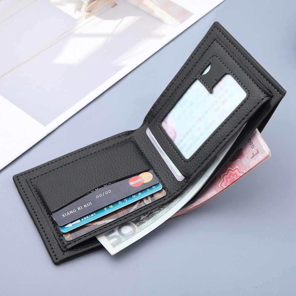 Bag Haircut Short Men's Wallet - WAlMYe #