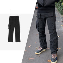 Load image into Gallery viewer, Men&#39;s And Women&#39;s Button-down Decorative Trousers
