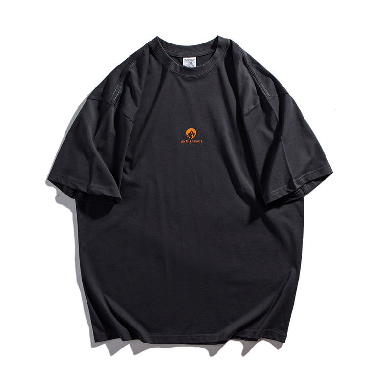 Printed Short-sleeved T-shirt Men's Bottoming Shirt Pure Cotton Loose Half Sleeves - WAlMYe #