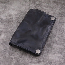 Load image into Gallery viewer, Men&#39;s Handmade Vertical Wallet With Multiple Card Slots
