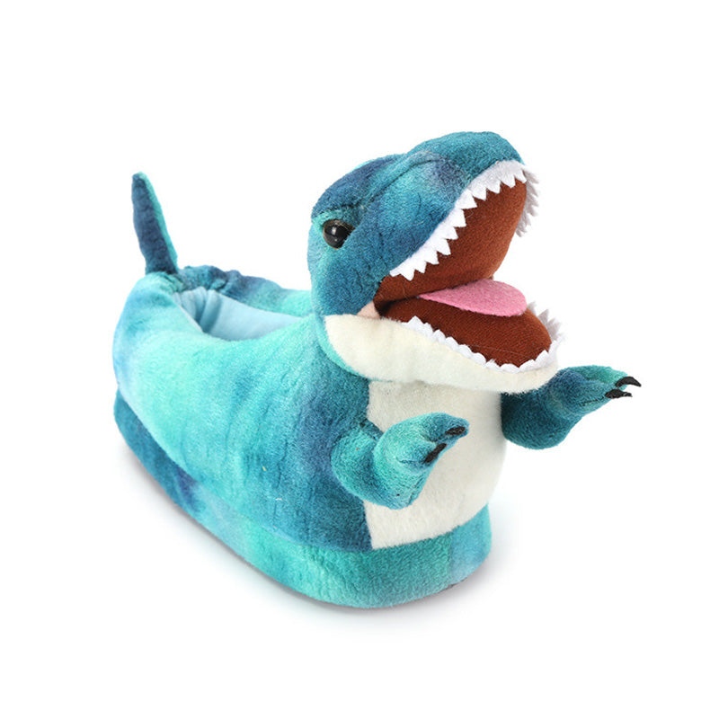 Hot Selling Triangle Dragon Plush Slippers In Europe And America - WAlMYe #