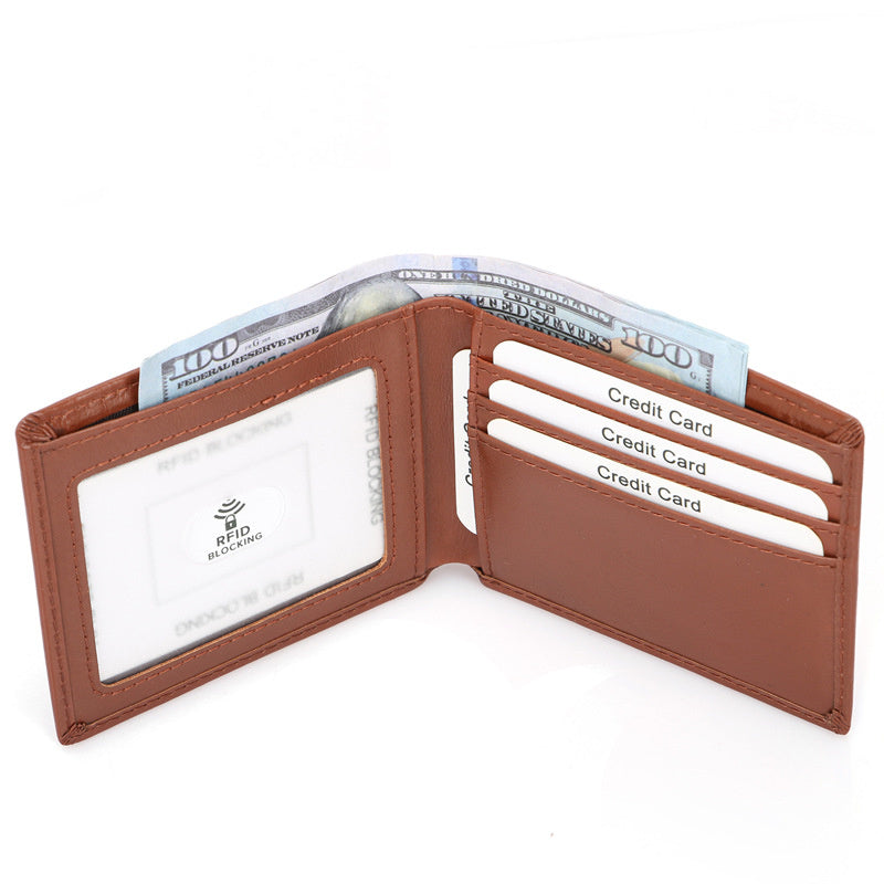 Men's Wallet Made Of Crazy Horse Leather - WAlMYe #