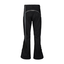 Load image into Gallery viewer, Men&#39;s Autumn And Winter Spiral Track Large Zipper Black Jeans
