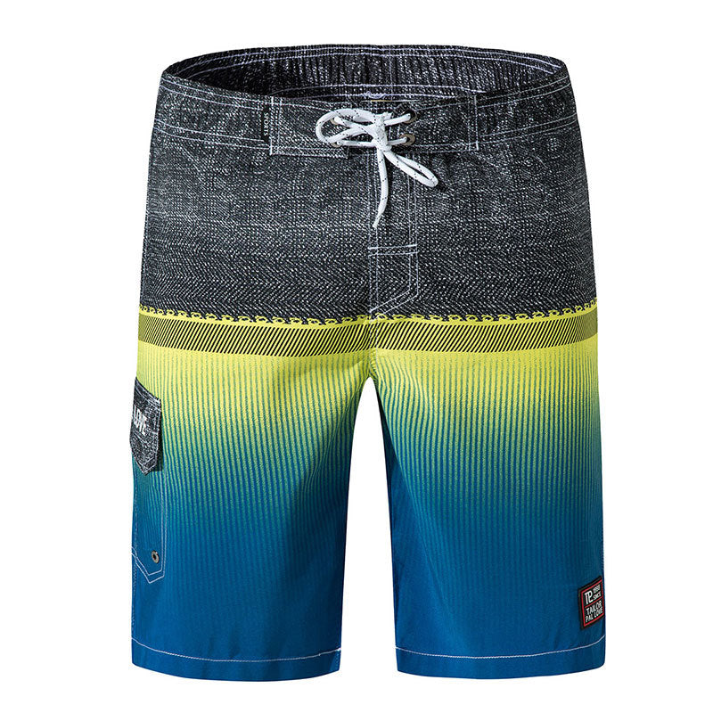 Men's Summer Casual Pants Loose Fashion Personality Male Five-point Pants Youth Straight Shorts - WAlMYe #