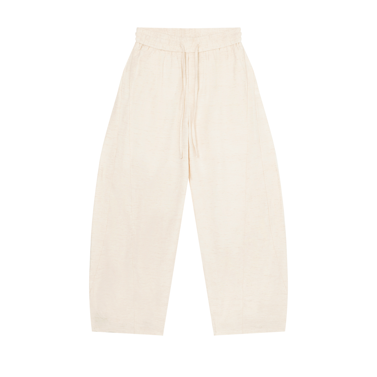 Essential Wide-Leg Drawstring Pants.