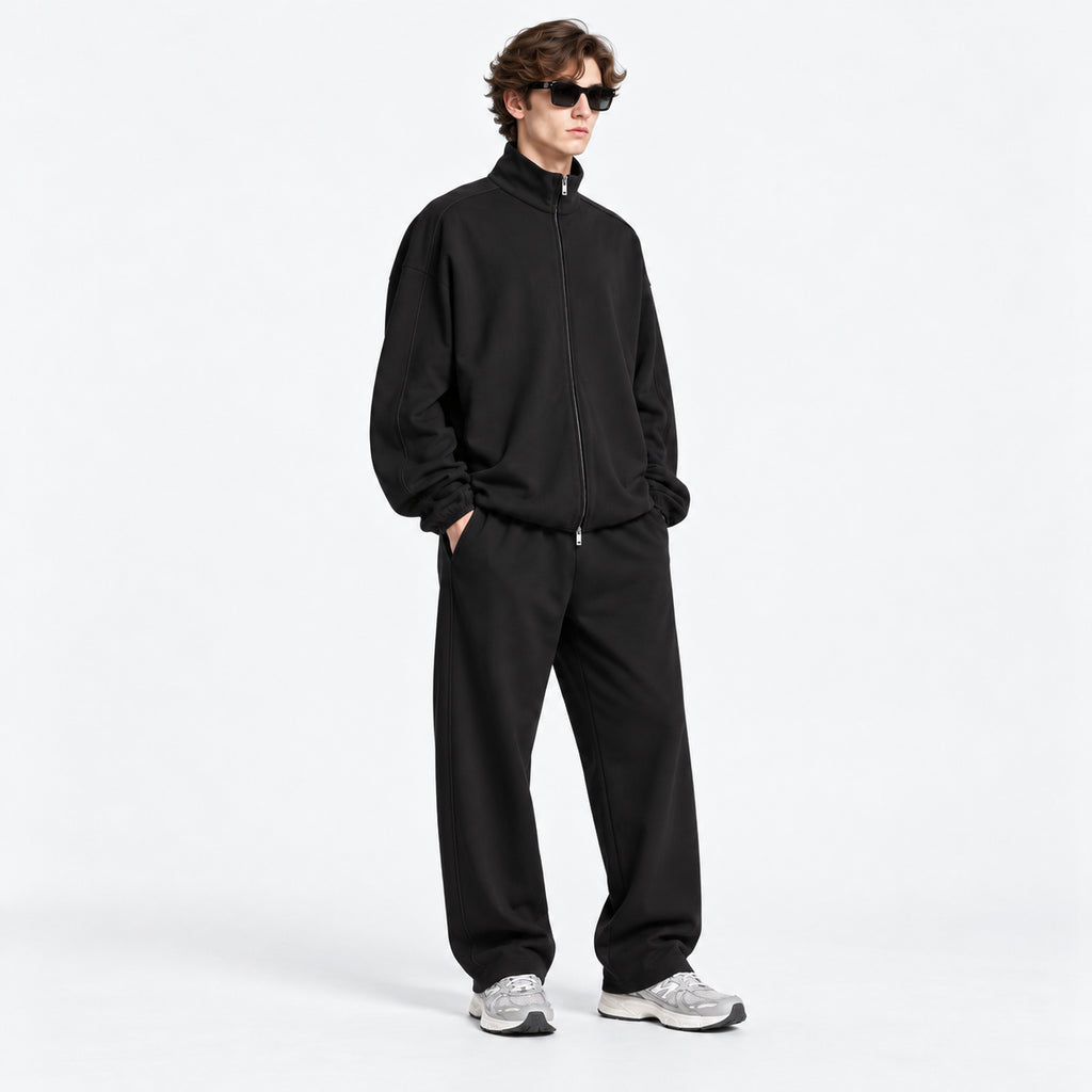 Essential Heavyweight Stand Collar Jacket