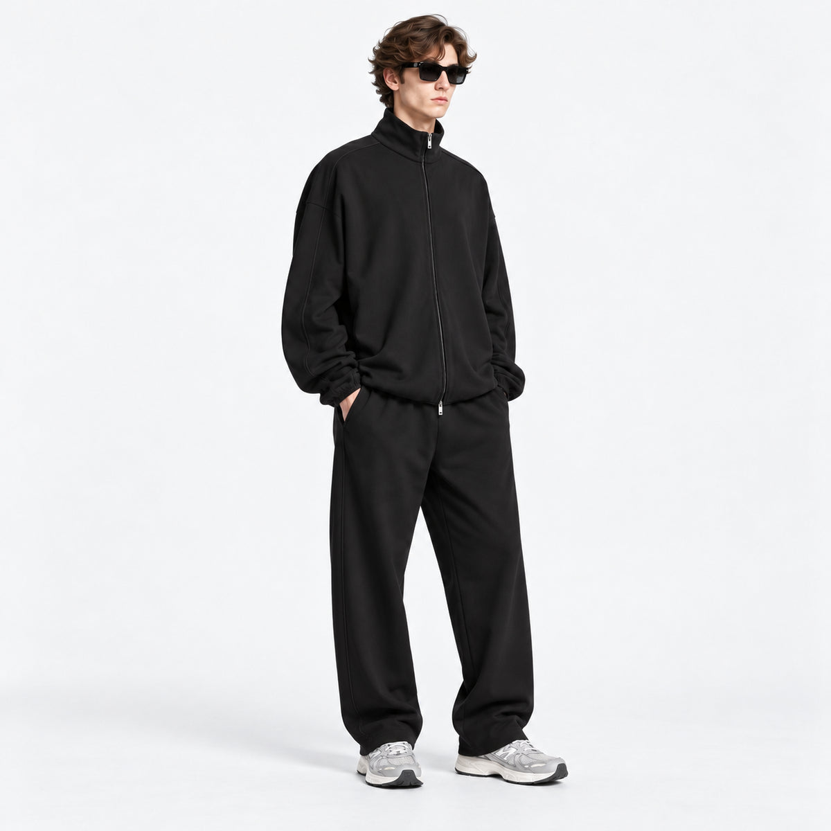 Essential Heavyweight Stand Collar Jacket