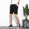 Men's Casual Cotton Solid Color  Shorts - WALMYE #