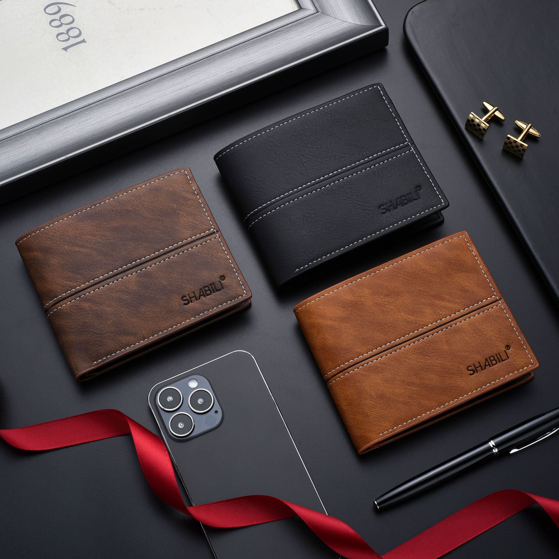 Men's Short Business Simple Fashion Soft Wallet - WAlMYe #