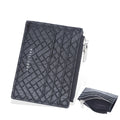 Men's Small Card Bag Euro American Plaid Fashion Clip - WAlMYe #