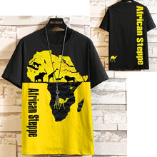 Load image into Gallery viewer, Hip-hop Short-sleeved T-shirt Male Large Size Loose Summer Clothes
