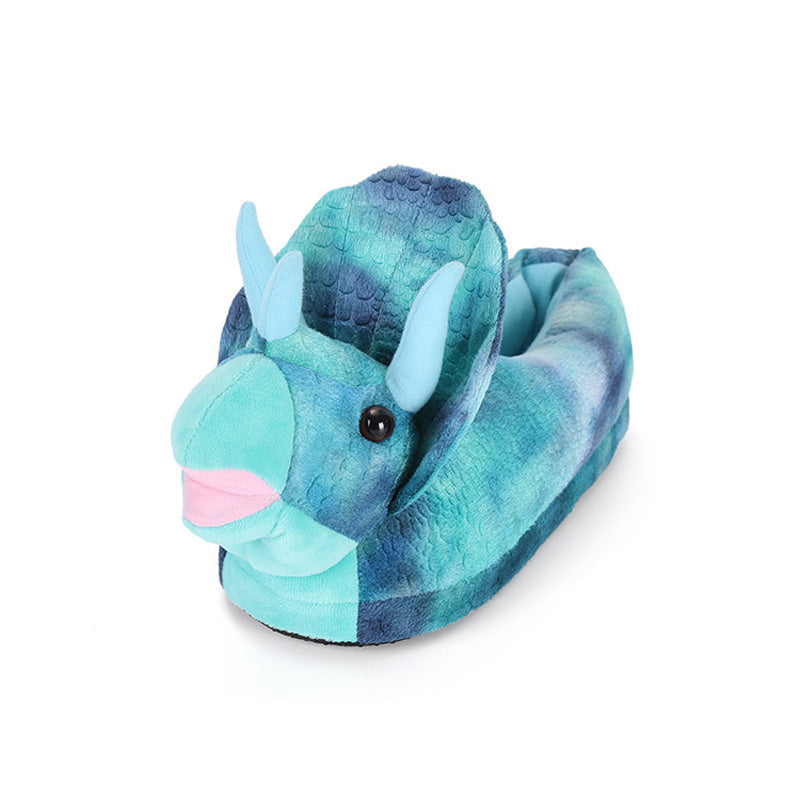 Hot Selling Triangle Dragon Plush Slippers In Europe And America - WAlMYe #