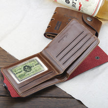 Load image into Gallery viewer, Men&#39;s Three-fold Creative Short Wallet
