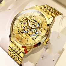 Load image into Gallery viewer, Fully Automatic Mechanical Hollowed Out Men&#39;s Watch
