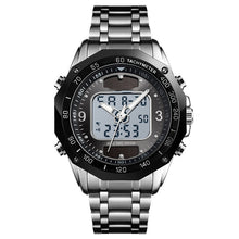 Load image into Gallery viewer, Men&#39;s Fashion Solar Multifunctional Steel Strap Watch
