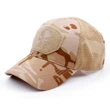 Load image into Gallery viewer, Outdoor sports camouflage baseball cap
