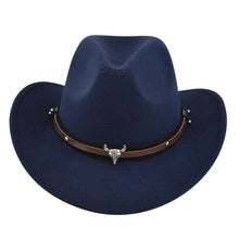 Load image into Gallery viewer, Cowhead Western Cowboy Hat Cornice
