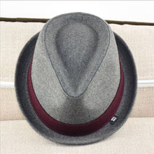 Load image into Gallery viewer, British Style Autumn And Winter Woolen Jazz Hat
