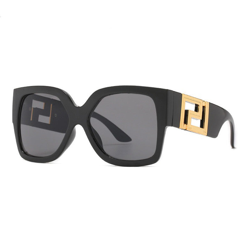 Trendy Retro Sunglasses Square Frame Fashion Sunglasses