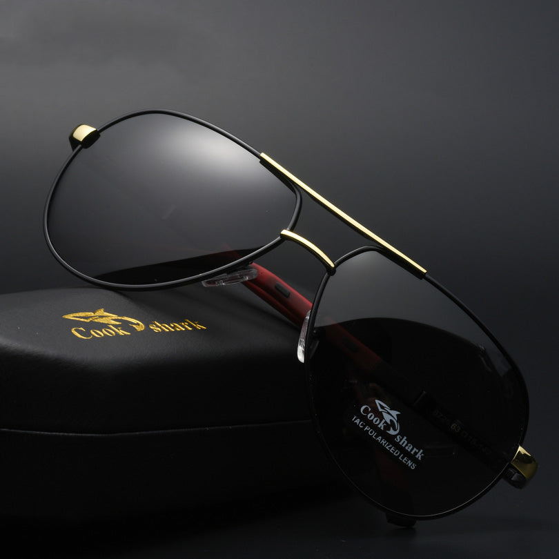 Men's Sunglasses Polarized Sunglasses Trendy Driving Driving Driver Toad Glasses