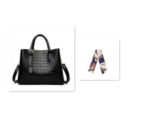 Load image into Gallery viewer, Fashion Crocodile Pattern Women&#39;s Handbag
