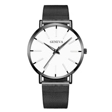 Load image into Gallery viewer, Alloy mesh belt men&#39;s watch
