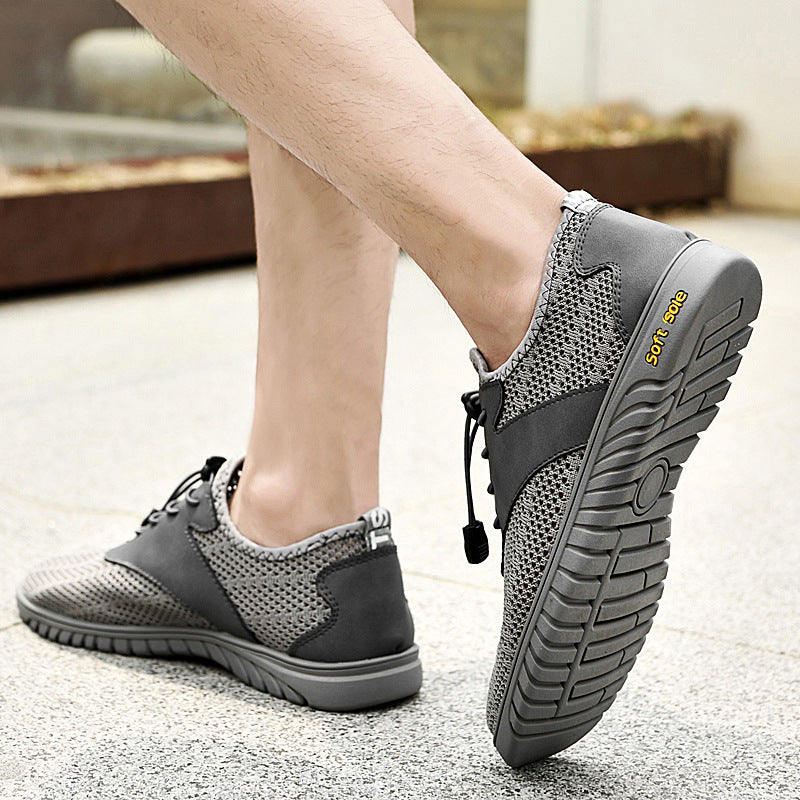 Summer Sports Men Fashion Breathable Mesh Surface Shoes - WAlMYe #