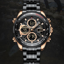 Load image into Gallery viewer, Double Waterproof Luminous Multifunctional Sports Men&#39;s Watch
