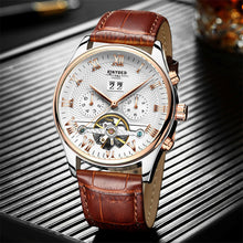 Load image into Gallery viewer, Swiss automatic hollow tourbillon mechanical watch men
