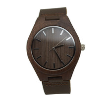 Load image into Gallery viewer, Walnut Wooden Wrist watches
