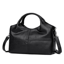 Load image into Gallery viewer, Lightweight Splicing Soft Leather Large Capacity Fashionable Mother Bag
