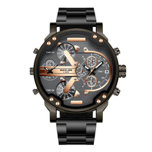 Load image into Gallery viewer, European And American Trendy Big Dial Two-place Personality Watch Men
