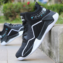 Load image into Gallery viewer, Basketball Shoes High Top Flying Woven Sneakers Breathable
