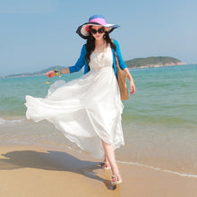 Load image into Gallery viewer, Beach Chiffon Seaside Holiday Sanya Travel Dress
