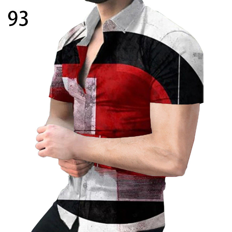 Stripe Color Matching 3D Printed Shirt - WAlMYe #