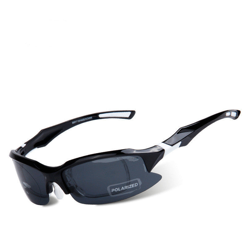 Sports Glasses Polarized Fishing Glasses HD Men's Myopia Sunglasses