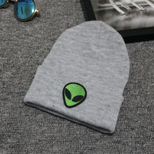 Load image into Gallery viewer, Alien knitted woolen cap
