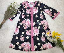 Load image into Gallery viewer, Ladies Polyester Print Dress Middle East Robe
