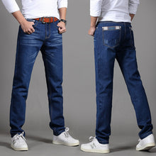 Load image into Gallery viewer, Men&#39;s Thin Jeans Men&#39;s Straight Loose Business Casual Men&#39;s Pants Trousers
