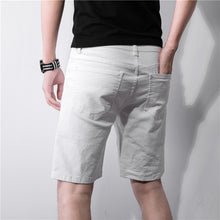 Load image into Gallery viewer, Summer White Denim Shorts
