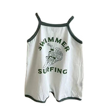 Load image into Gallery viewer, Pure Cotton Camisole  Boys Summer Clothing Sports Surfing Jumpsuit
