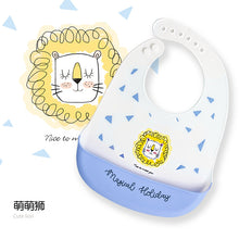 Load image into Gallery viewer, Nordic Baby Silicone Bib Waterproof Baby Eating Bib Children&#39;s Meal
