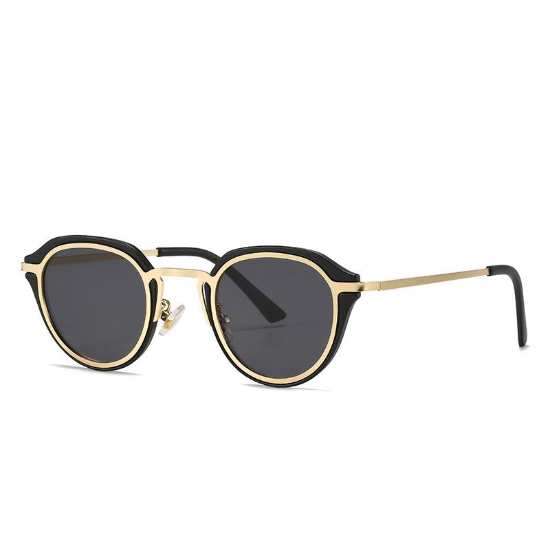 New Fashion 2023 Sunshade Metal Frame Personalized Sunglasses
